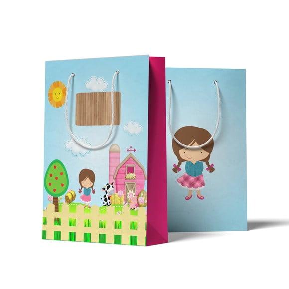Sacolinha Personalizada Fazendinha Menina