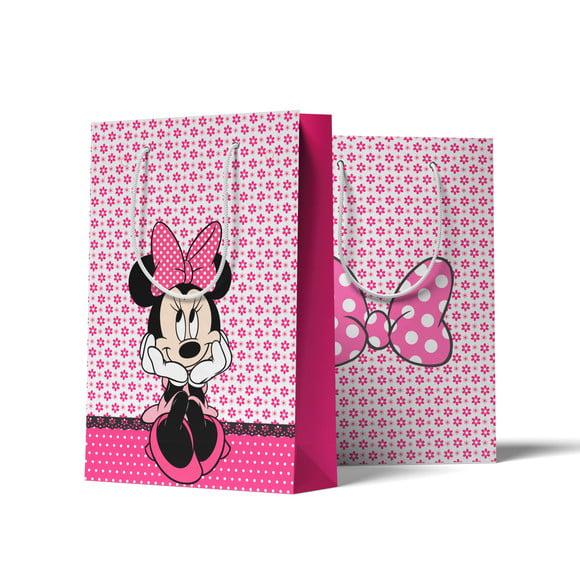 Sacolinha Personalizada Minnie Rosa