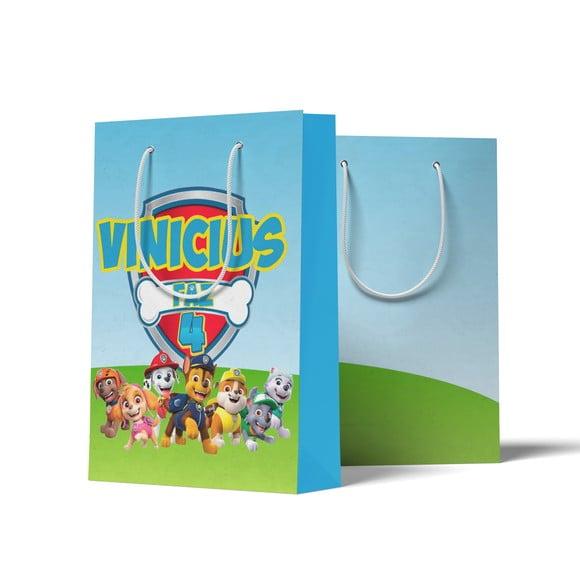 Sacolinha Personalizada Patrulha Canina