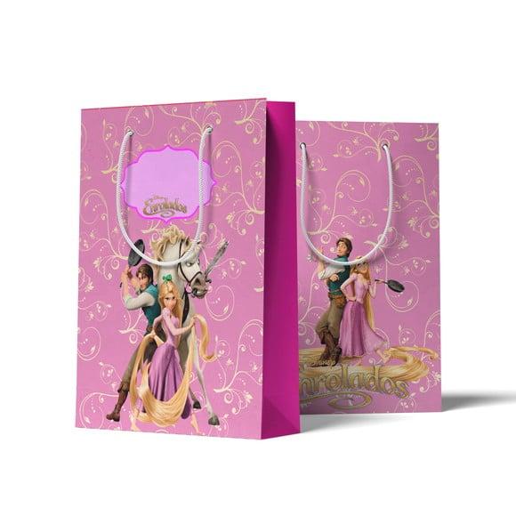 Sacolinha Personalizada Rapunzel Enrolados P