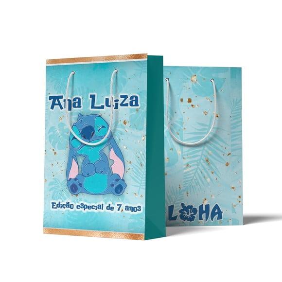Sacolinha Personalizada Stitch