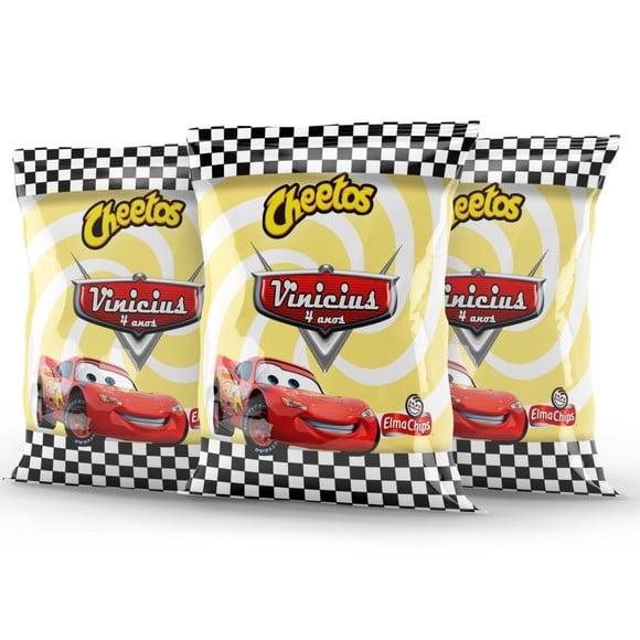Salgadinho Cheetos Personalizado Carros