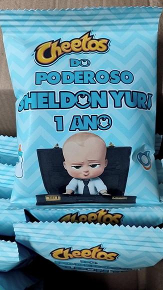 Salgadinho Cheetos Personalizado Mickey Fandangos