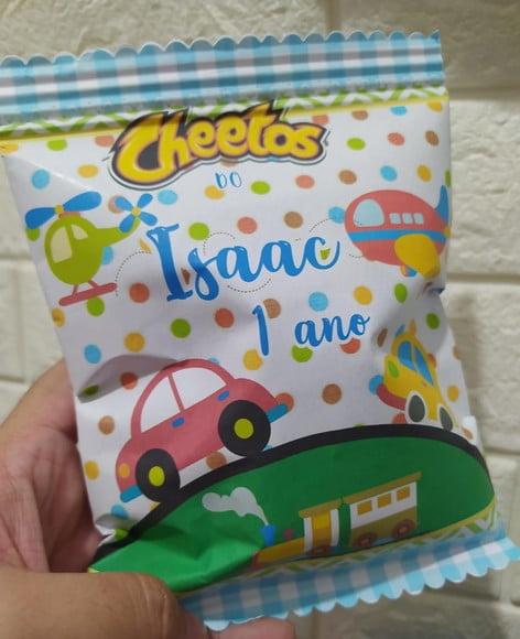 Salgadinho Cheetos Personalizado o Maior Pintor do Mundo