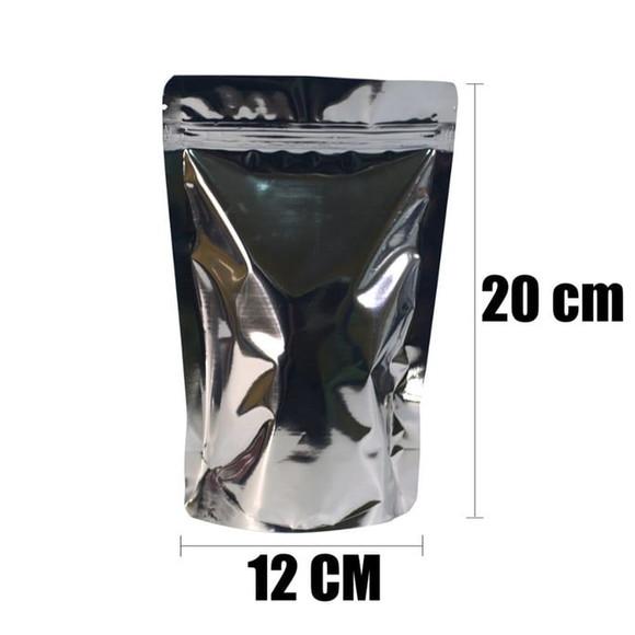 Saquinho Metalizado Carros | Zip Lock G 12 x 20 cm