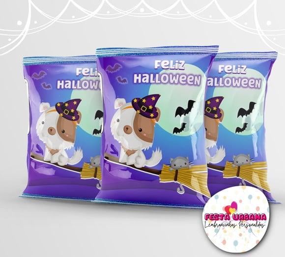 Saquinho Personalizado Dia Das Bruxas Halloween