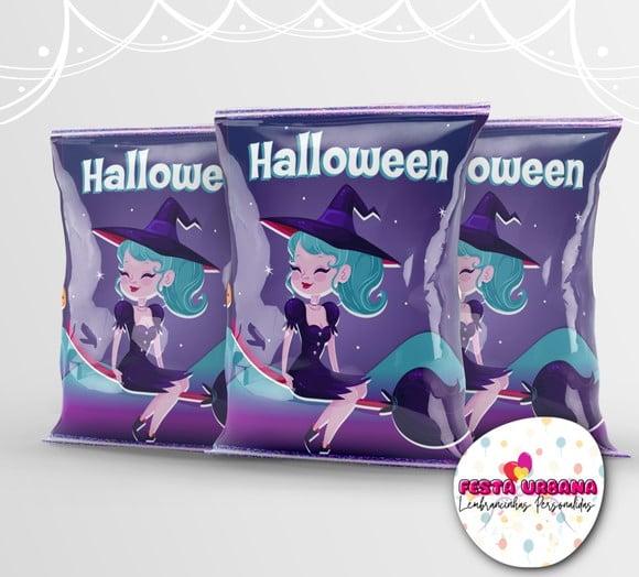 Saquinho Personalizado Dia Das Bruxas Halloween