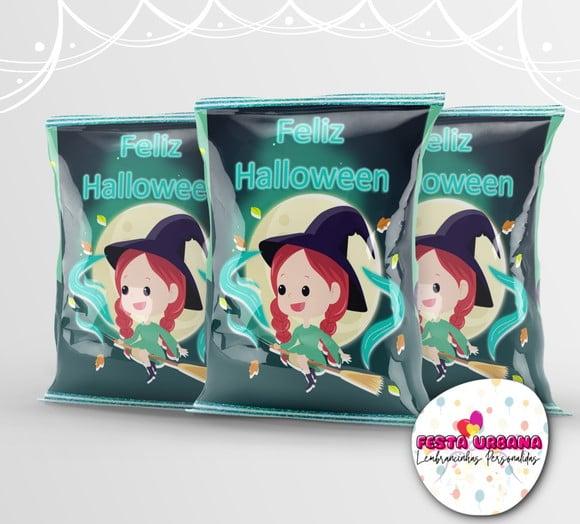 Saquinho Personalizado Dia Das Bruxas Halloween