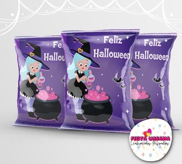 Saquinho Personalizado Dia Das Bruxas Halloween