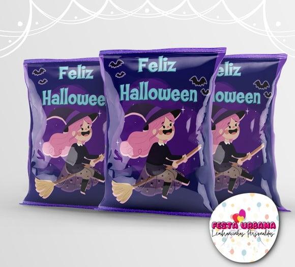 Saquinho Personalizado Dia Das Bruxas Halloween