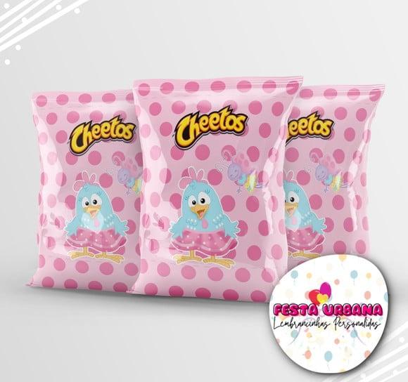 Saquinho Personalizado Galinha Pintadinha Rosa