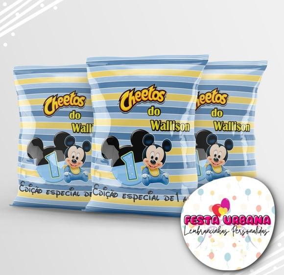 Saquinho Personalizado Mickey Baby