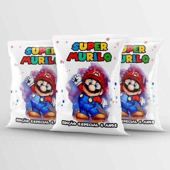 Saquinho Personalizado Super Mario