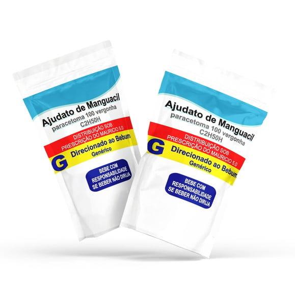 Saquinho Zip Lock Kit Ressaca | G 12 X20 cm