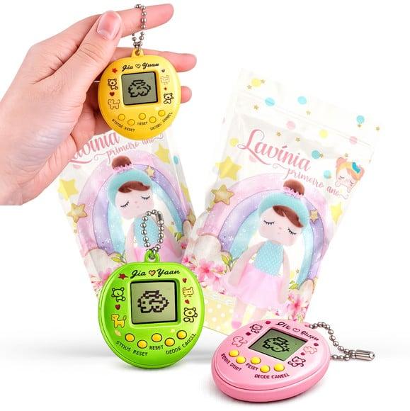 Tamagotchi Boneca Metoo | Bichinho Virtual no Zip Metalizado