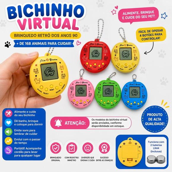 Tamagotchi Meninas Super Poderosas | Bichinho Virtual