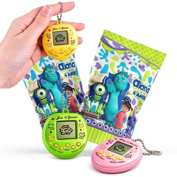 Tamagotchi Monstros S.a | Bichinho Virtual no Zip Metalizado
