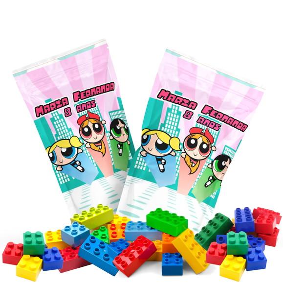 Blocos de Montar Meninas Super Poderosas | Lembrancinha Festa Inf