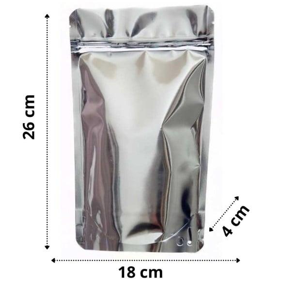 Saquinho Metalizado Ziplock Blocos de Montar Safari do Mickey no 