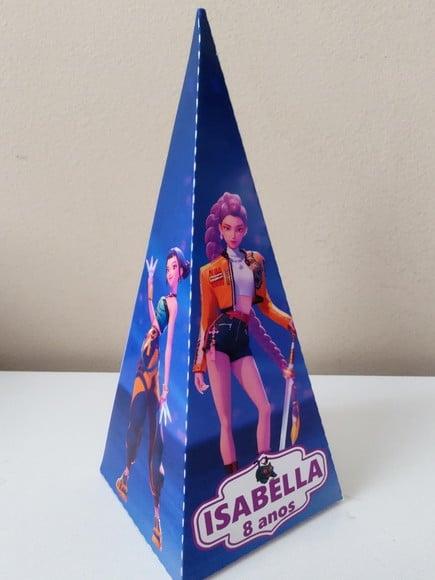 Caixinha Personalizada Cone Personalizada Guerreiras do Kpop Fest