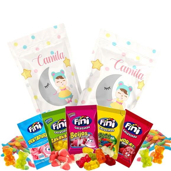Saquinho Metalizado Ziplock Fini Boneca Metoo no Zip Lock Persona