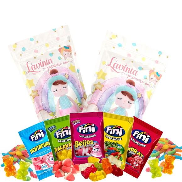 Saquinho Metalizado Ziplock Fini Boneca Metoo no Zip Lock Persona