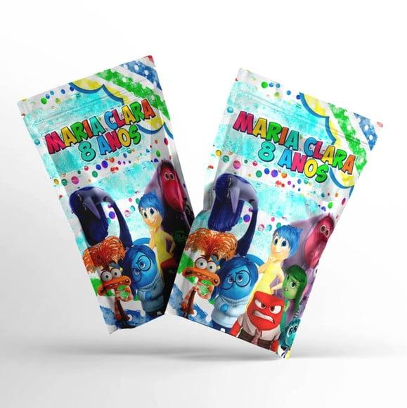 Saquinho Metalizado Ziplock Fini Divertidamente no Zip Lock Perso