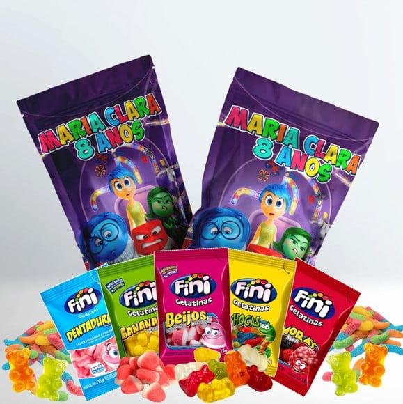 Saquinho Metalizado Ziplock Fini Divertidamente no Zip Lock Perso