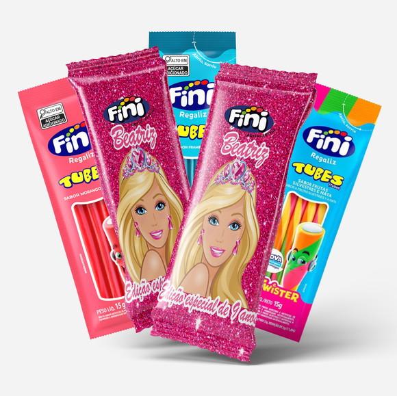Fini Personalizado Barbie | Lembrancinha Festa Infantil