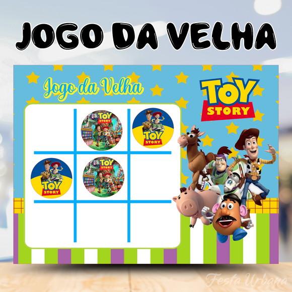 Jogo da Velha Toy Story Lembrancinha Personalizada | Lembrancinha