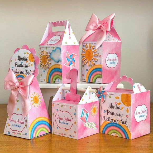 Kit 15 Lembrancinhas Personalizadas Primeira Volta ao Sol | Lembr