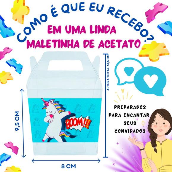 Quebra Cabeça Personalizado Blippi 24 Peças na Maletinha de Ace