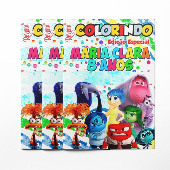 Livro de Colorir Divertidamente 2 Tam G 15x21 cm Personalizado | 