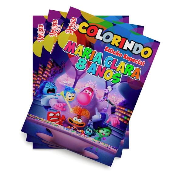 Livro de Colorir Divertidamente 2 Tam: 14x10cm Personalizado | Ki