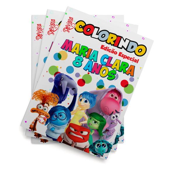 Livro de Colorir Divertidamente 2 Tam: 14x10cm Personalizado | Ki