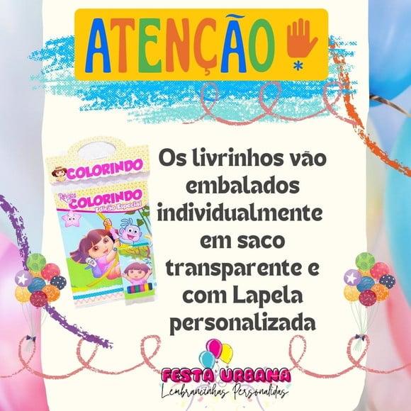 Livro de Colorir s Arca De Noé Tam G 15x21 Cm Personalizado | Ki