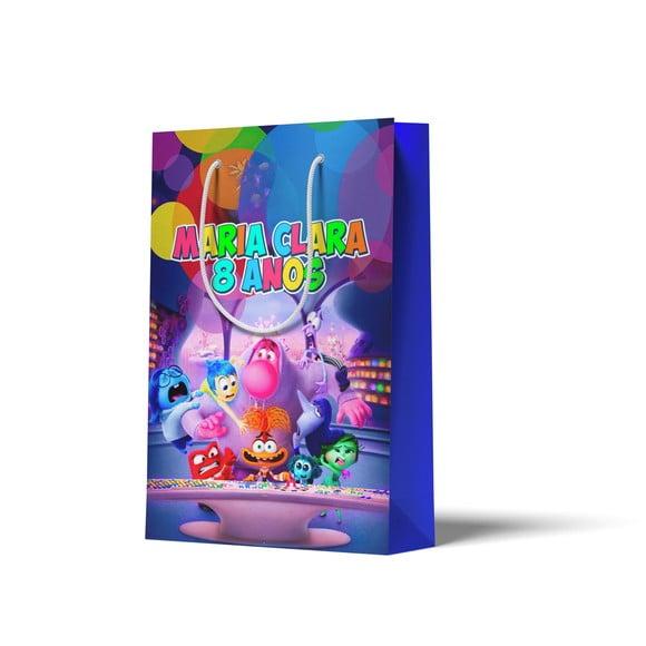 Sacolinha Personalizada Personalizada Divertidamente P | Lembranc