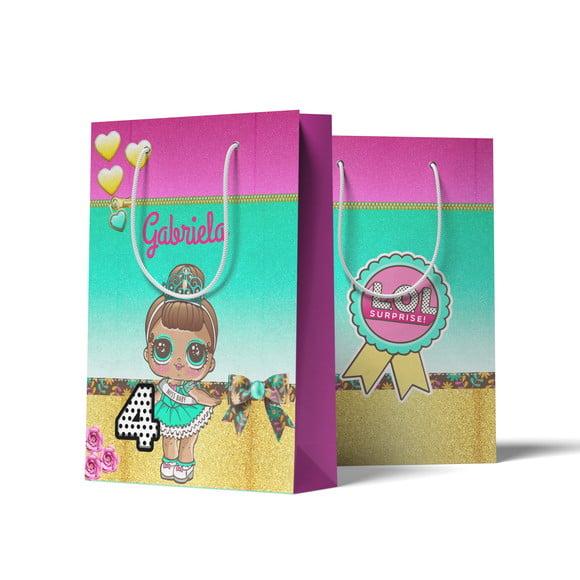 Sacolinha Personalizada Personalizada Lol | Lembrancinha Festa In