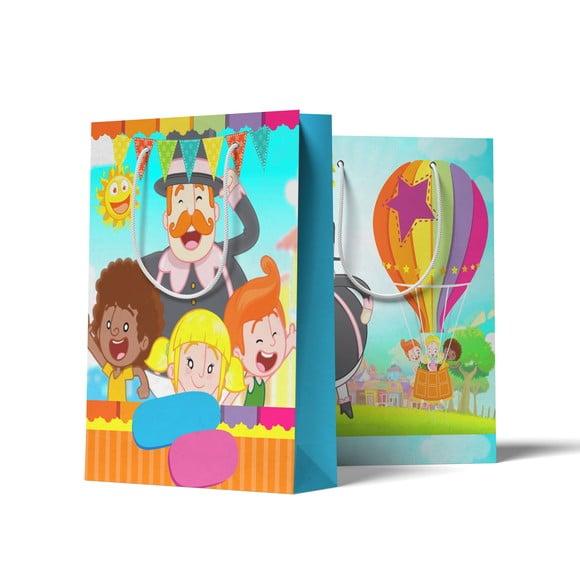 Sacolinha Personalizada Personalizada Mundo Bita | Lembrancinha F