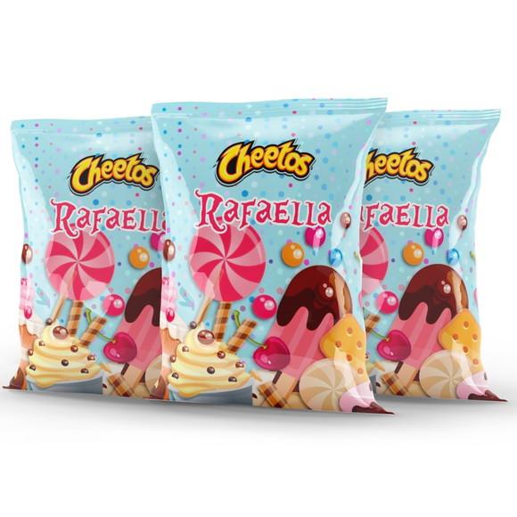 Salgadinho Cheetos Personalizado Guloseimas Confeitaria | Lembran