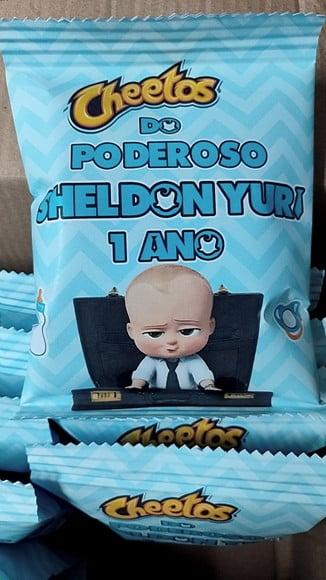 Salgadinho Cheetos Personalizado Mickey Fandangos | Lembrancinha 