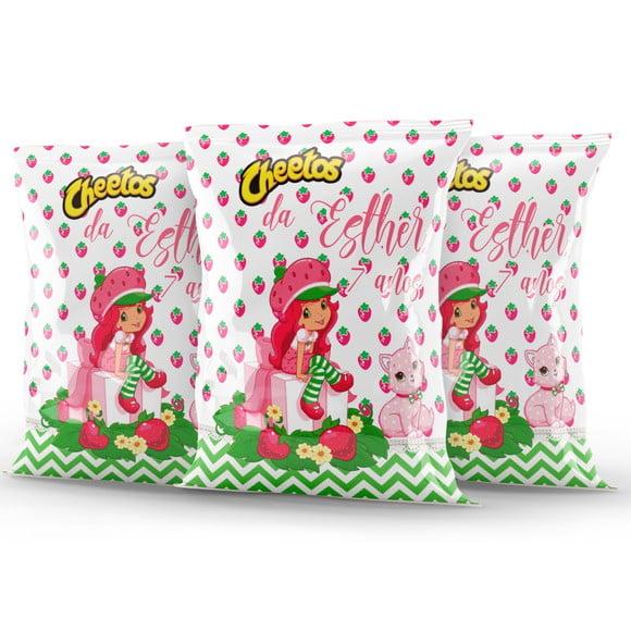 Salgadinho Cheetos Personalizado Moranguinho | Lembrancinha Festa