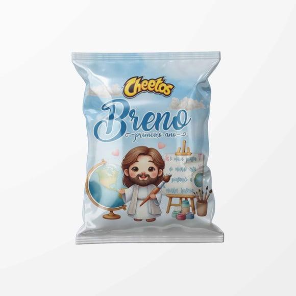 Salgadinho Cheetos Personalizado o Maior Pintor do Mundo | Lembra