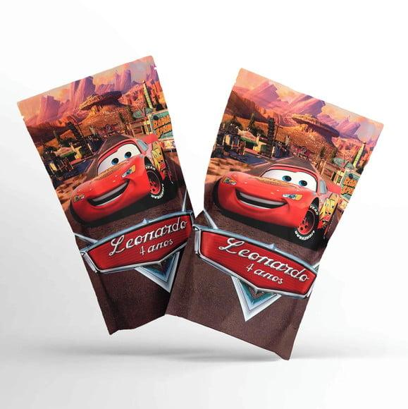 Saquinho Metalizado Ziplock Carros Zip Lock G 12 x 20 cm Personal