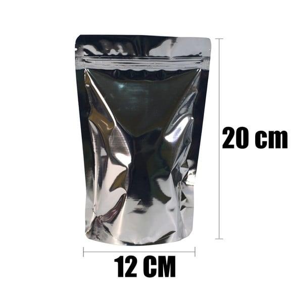 Saquinho Metalizado Ziplock Patrulha Canina Rosa G 12 X20 cm Pers