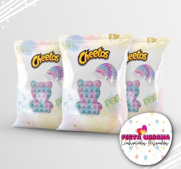 Saquinho pop It Fidget Toys Candy Color Personalizado | Lembranci