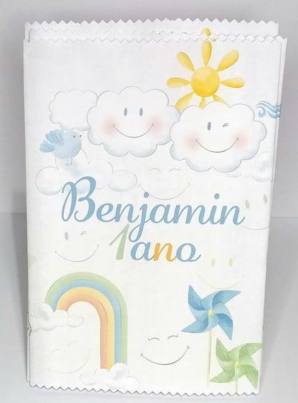 Saquinho 365 Sorrisos Personalizado | Lembrancinha Festa Infantil