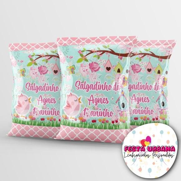 Saquinho Jardim Encantado Personalizado | Lembrancinha Festa Infa