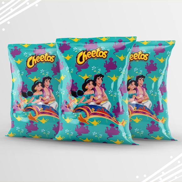 Saquinho Jasmine e Aladdin Personalizado | Lembrancinha Festa Inf