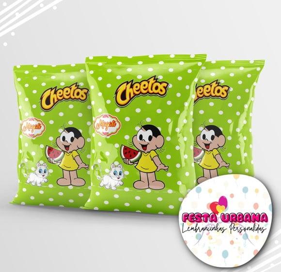 Saquinho Magali Turma da Mônica Personalizado | Lembrancinha Fes